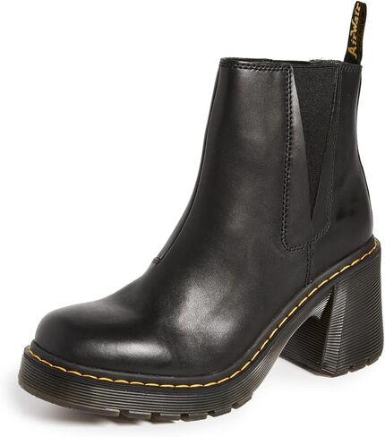 Dr. Martens Women's Spence Chelsea Boot, Black Sendal Nappa, 11 in Saudi Arabia