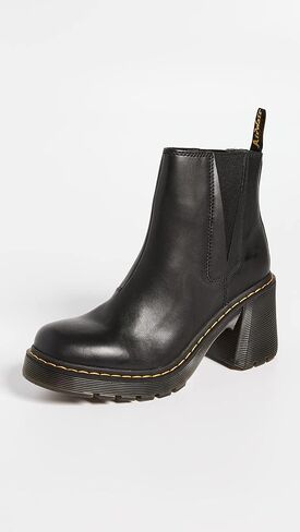 Dr. Martens Women's Spence Chelsea Boot, Black Sendal Nappa, 11 in Saudi Arabia