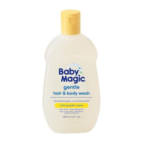 Baby Magic 2 In 1 Baby Wash & Shampoo, Calendula & Coconut, Calendula Oil & Coconut Oil, 30 Fl Oz in Kuwait