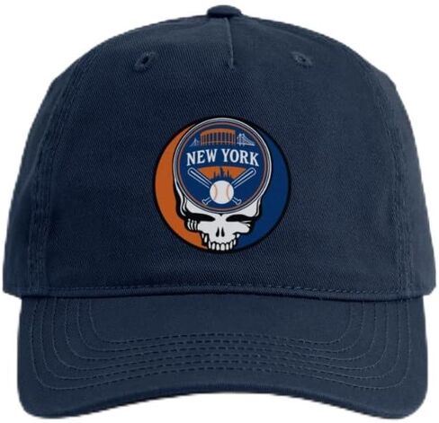 Grateful Ball Park Collection | New York Baseball Stealie Baseball Dad Hat in Saudi Arabia