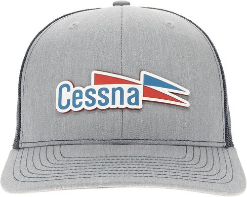 Cessna 70's Logo Velocity Trucker Hat - Red/White/Blue in Kuwait