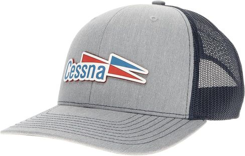 Cessna 70's Logo Velocity Trucker Hat - Red/White/Blue in Kuwait