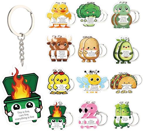 Keychain Bulk Gifts for Coworkers - Group Appreciation Gifts for Employee Office Staff, Thank You Gift in Saudi Arabia