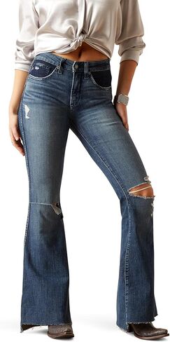 Ariat Womens R.e.a.l. Hr Stretch Thea Flare in Saudi Arabia
