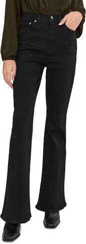 Madewell Womens Stretch Flare in Black in Saudi Arabia