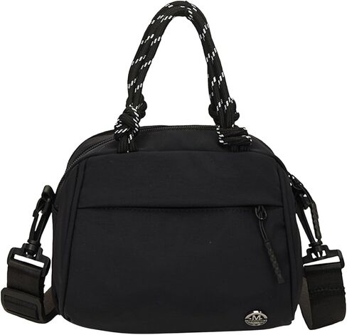 Unisex Nylon Multi Pockets Small Crossbody Bag with Zipper Colorblocked Shoulder Bag Shoulder Crossbody Bag for Work Shopping in Saudi Arabia
