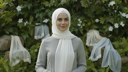 Magnetic Hijab Chiffon No Pin Women Islamic Prayer Scarf Built-in Undercap Lightweight Modest Fashion in Saudi Arabia