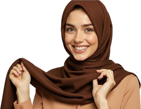 Magnetic Hijab Chiffon No Pin Women Islamic Prayer Scarf Built-in Undercap Lightweight Modest Fashion in Saudi Arabia