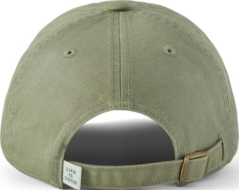 Life is Good - Unisex Orchid Chill Cap, Color Moss Green, Size: O/S in Saudi Arabia