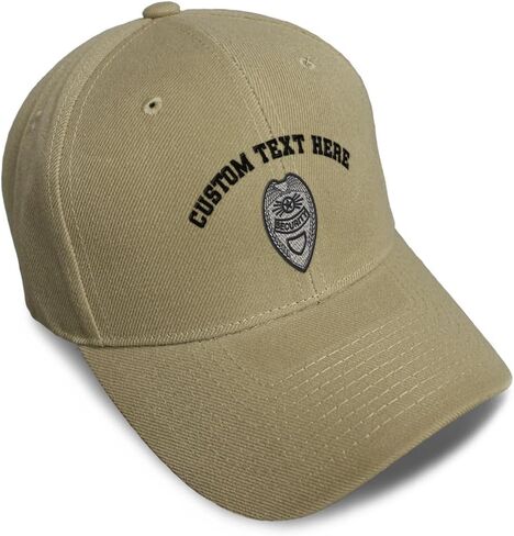 Custom Baseball Caps for Men & Women Embroidered Security Badge Embroidery Ladies & Men Baseball Hats in Saudi Arabia