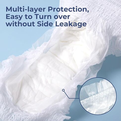 Adult Diapers for Women, Leak-Proof Comfortable Fit, Medium Size, 76 Count, Daytime M in Saudi Arabia