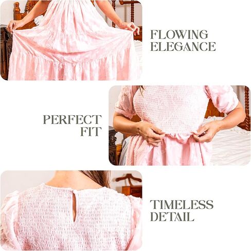 Floral Maternity Dress – Soft Textured | Stretch Waist | Maternity Dresses for Photoshoot & Baby Shower, or Everyday Wear in Saudi Arabia