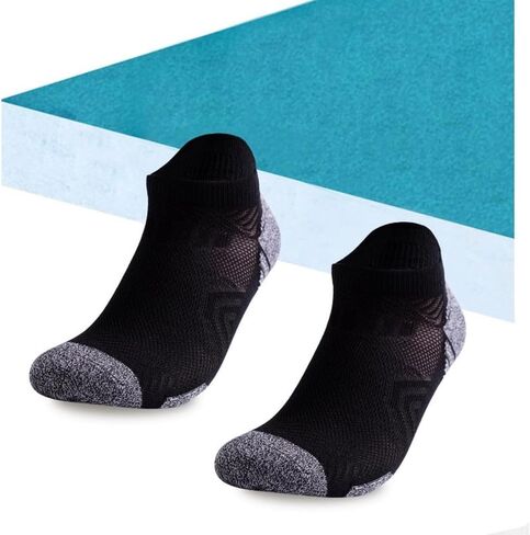 5 Pairs Cushioned Ankle Socks for Women Men Quick-Dry Moisture Wicking Anti-Friction Athletic Socks One Size in Saudi Arabia