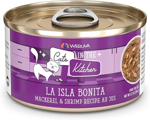Weruva Cats in The Kitchen, The Coolsville Catch! Variety Pack, 6oz Can (Pack of 12) in Kuwait