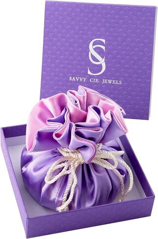 7-Piece Pearl Necklace and Earring Combo Set with Travel Pouch in Saudi Arabia