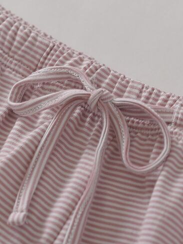 Latuza Women's Striped Pajama Pants Soft Cotton PJ Bottoms in Saudi Arabia