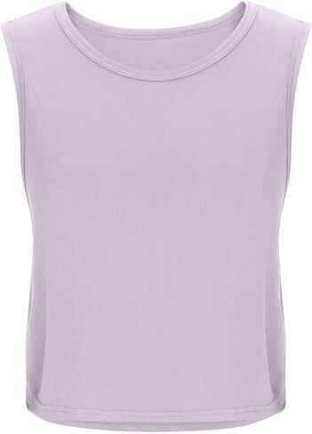 Tank Tops for Women Casual Sleeveless Sports Side Hollow Vest Lightweight Breathable Activewear Workout Yoga Crop Shirts in Saudi Arabia