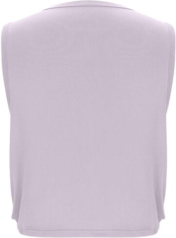 Tank Tops for Women Casual Sleeveless Sports Side Hollow Vest Lightweight Breathable Activewear Workout Yoga Crop Shirts in Saudi Arabia