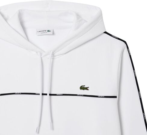 Lacoste mens Classic Fit Logo Stripe Sweatshirt in Saudi Arabia