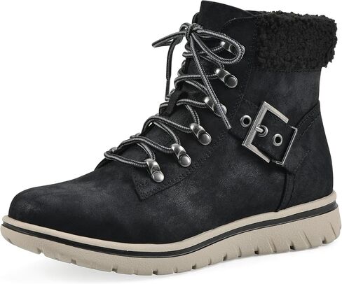 Cliffs by White Mountain Women's Hadrian Cushioned Lace-Up City Hiker Ankle Boot in Saudi Arabia