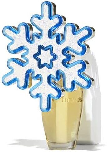 باث آند بودي وركس NEON Snowflake NIGHTLIGHT Wallflowers Fragrance Plug Blue in Saudi Arabia