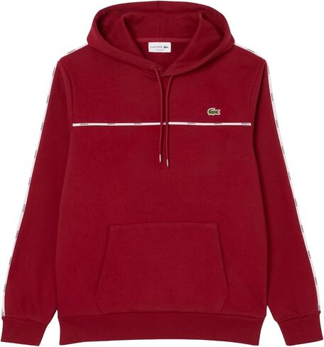 Lacoste mens Classic Fit Logo Stripe Sweatshirt in Saudi Arabia