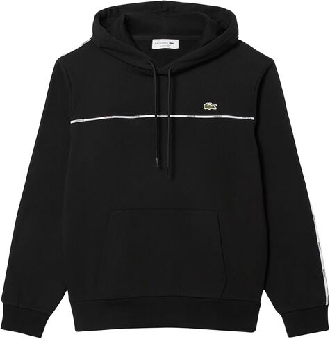 Lacoste mens Classic Fit Logo Stripe Sweatshirt in Saudi Arabia