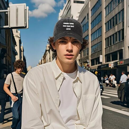 Funny I Bleached My Assholes for This Hat for Mens Classic Washed Distressed in Saudi Arabia