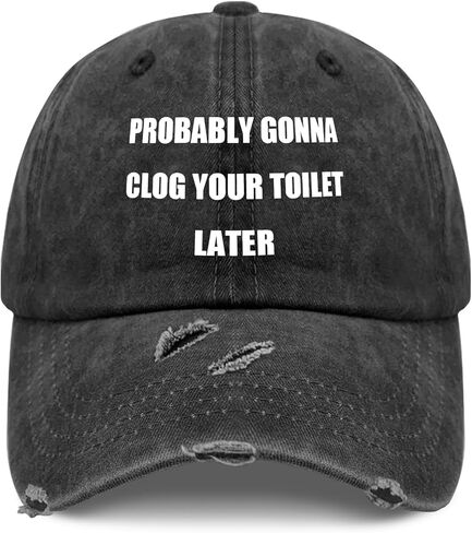 Funny I Bleached My Assholes for This Hat for Mens Classic Washed Distressed in Saudi Arabia