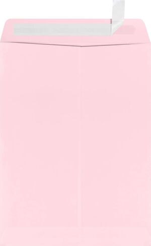 LUXPaper 9 x 12 Open End Envelopes | Peel & Press | Bright White | 80lb. Text | 50 Qty in Saudi Arabia