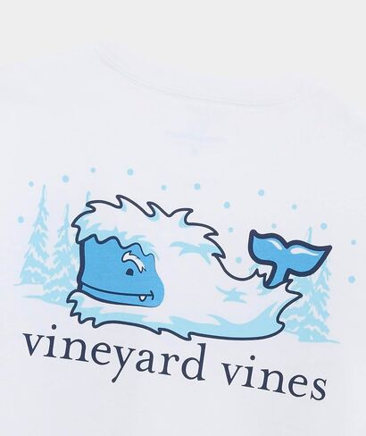 Vineyard Vines Boys Boys' Ls Yeti Whale Spotting Pkt T in Saudi Arabia
