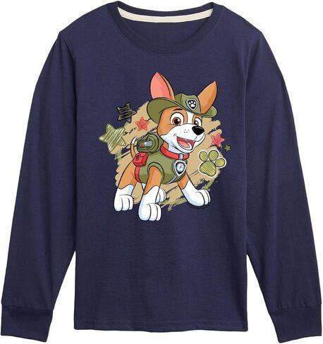 HYBRID APPAREL - Paw Patrol - Tracker Paw Patrol - Toddler & Youth Long Sleeve Graphic T-Shirt in Saudi Arabia