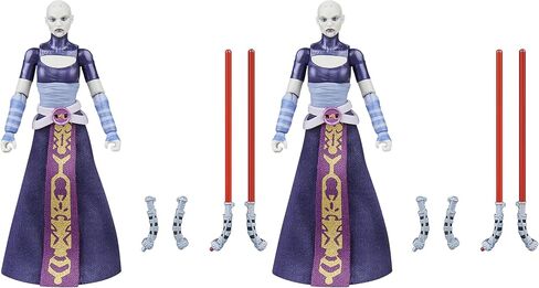 Star Wars The Vintage Collection Asajj Ventress ، The Clone Wars 3.75 Inch Premium Action Figure in Kuwait