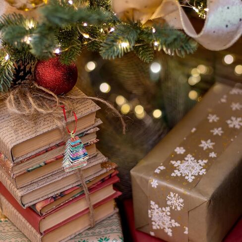 زخرفة كتاب للقارئ الرومانسي، هدايا محبي الكتب، سلع الكتب للنساء، دودة الكتب، أمين المكتبة، المعلم، نافذة عيد الميلاد وديكور معلق للسيارة in Saudi Arabia