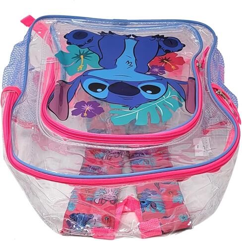 Disney Lilo & Stitch Transparent 16" Backpack in Saudi Arabia