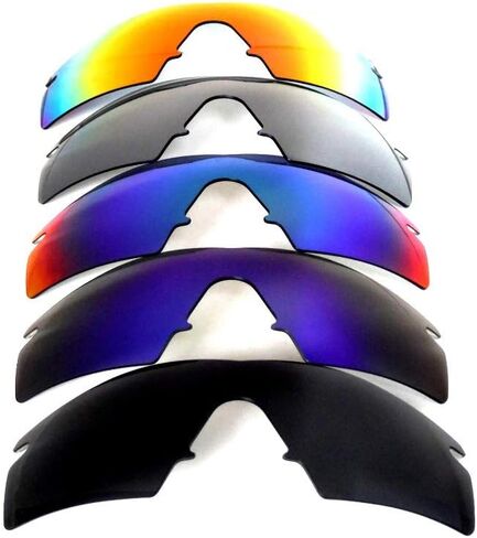Galaxy Replacement Lenses Oakley M Frame Strike Polarized Titanium&Blue&Red 3 PS in Saudi Arabia
