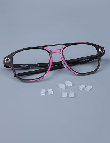 4 أزواج من وسادات أنف النظارات المصنوعة من السيليكون فائقة النعومة لـ Oakley Chrystl OO4136/Spindle OX3235؛ من أجل كوستا فرناندينا/فلاجلر/ساوث بوينت، طقم استبدال قطعة الأنف للنظارات المضادة للانزلاق شفاف in Kuwait