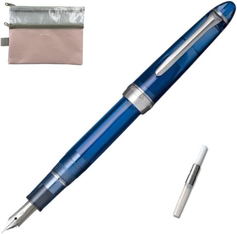 Sailor Fountain Pen (Fine) Shikiori Hisakata with converter ＆ W zipper case(Japan Import) (Sakura) in Kuwait