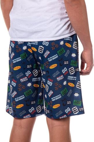 INTIMO Seinfeld Pajamas Men's TV Series Master of Your Domain Lounge Sleep Shorts in Kuwait