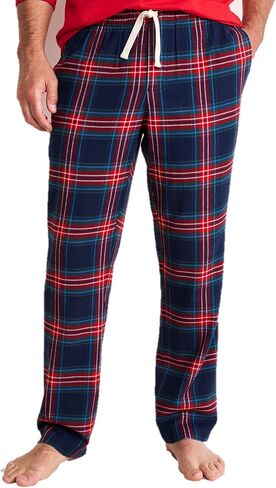 vineyard vines Flannel Pajama Pants, Blue/Red, M in Saudi Arabia