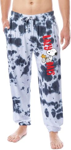 بنطال بيجامة رجالي من Peanuts Snoopy Lazy Days Sleep Lounge للبالغين in Kuwait