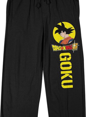 Dragon Ball Super Goku Men's Black Graphic Sleep Pants in Saudi Arabia