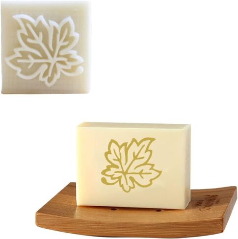 DIY SOAP STAMP أبيض راتنج الصابون ختم شجرة الصابون المصنوعة يدويًا أو زهرة طباعة نمط الصابون المصنوع يدويًا الراتنجات المصغرة الصابون (نحلة) in Kuwait