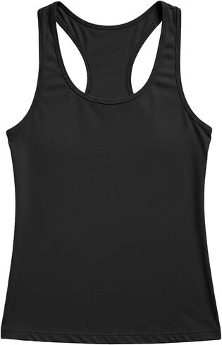 Sexy Basics Womens Racer Back Tanks | Ultra Soft Stretch | Dry - Fit Athletic Tops | Multi Packs in Kuwait
