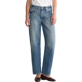 Warp + Weft Women’s BNA Soft Curve Barrel Jeans – High-Rise in Saudi Arabia