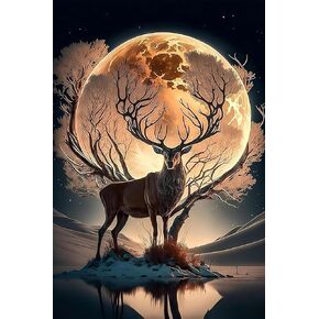 مجموعات الطلاء الماس Gmetinc 5D للبالغين ، وأمراض الشمس في المرتفعات الماشية الماس للبالغين المبتدئين ، DIY الكامل Drill Dots Dots مع GEM Art and Crafts Home Wall Decor in Kuwait