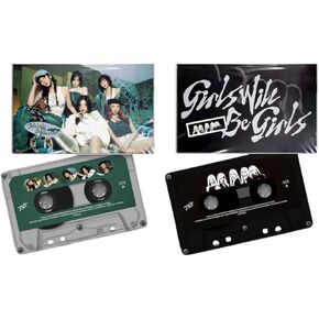 IT'ZY - 10th Mini Album [Girls Will Be Girls] (Cassette Tape Ver.) Black Version + [Extra Photocard] in Saudi Arabia
