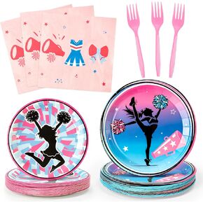K1tpde 96PCS Watercolor Monkey Party Tableware Set Included Paper Plates Napkins and Forks, Wild Jungle Animal Monkey Theme Birthday Decorations for Kids, Banana Dessert Plate Party Supplies, 24 Guest in Saudi Arabia