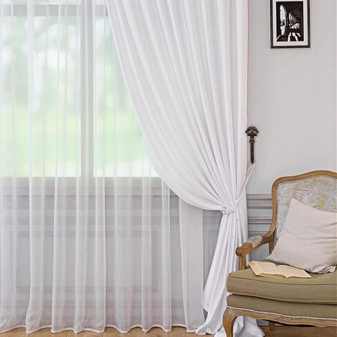 2Pcs Curtain Holdbacks, Heavy Duty Curtain Holders Wall Mounted, Vintage Curtains Pull Backs for Drapes, Metal Curtain Side Hooks Accessories for Window Bedroom Living Room Home Decor, Brown in Saudi Arabia