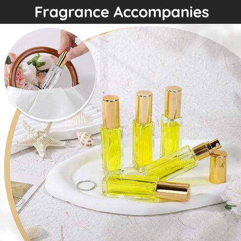 40 قطعة من Segbeauty رذاذ عطر زجاجي للسفر سعة 0.34 أونصة قابل لإعادة الملء، زجاجة رذاذ عطر زجاجية صغيرة، بخاخ كولونيا للسفر 10 مل مع أداة توزيع، زجاجات رذاذ رذاذ دقيقة كبيرة الحجم in Saudi Arabia